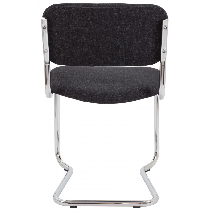 Summit Cantilever Stacking Fabric Visitor Chair 